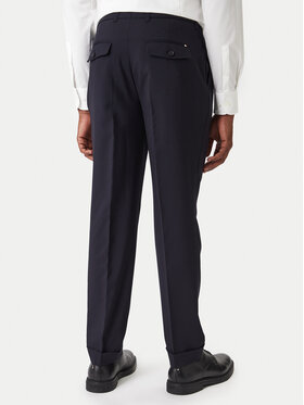 BOSS BOSS Szövet nadrág C-Perin-DPL 50545822 Sötétkék Tapered Fit