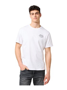 Wrangler Wrangler T-Shirt 112371487 Biały Regular Fit