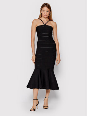 Victoria Victoria Beckham Victoria Victoria Beckham Rochie cocktail 1322KDR003779A Negru Slim Fit