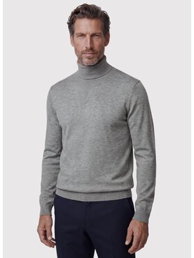 Pako Lorente Pako Lorente Sweter P26WN-2X-016 Szary Classic Fit