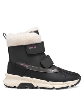 Geox Geox Schneeschuhe J Flexyper Plus Girl B Abx J66NGA 0MECE C9999 S Schwarz