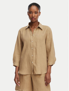 Marella Marella Риза Girello 2615111122 Бежов Regular Fit
