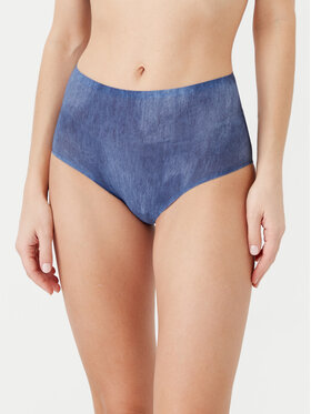 Chantelle Chantelle Figi klasyczne z wysokim stanem Soft Stretch C11D70 Niebieski
