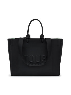 TOUS TOUS Kabelka Shopper Xl. Amaya T La Rue New 2002025851 Černá