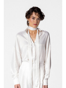 LE POSSÉ LE POSSÉ Camicia KLS Crema Loose Fit