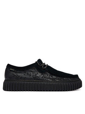 Clarks Clarks Nizki čevlji Torhill GTX 26329451 Črna