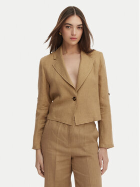 Marella Marella Bleizers Papiro 2615041042 Bēšs Regular Fit