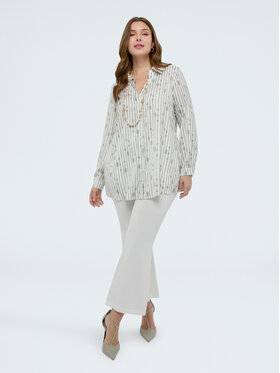 Fiorella Rubino Fiorella Rubino Koszula 5089T001463N0S1 Biały Regular Fit