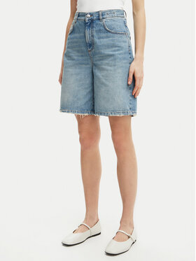 Marella Marella Pantaloni scurți de blugi Short 2513141024 Albastru Regular Fit