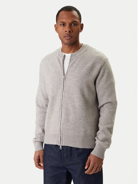 Jack & Jones Jack & Jones Kardiganas Scope 12286797 Pilka Relaxed Fit
