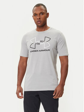 Under Armour Under Armour T-Shirt Ua Gl Foundation Update Ss 1382915-011 Šedá Loose Fit
