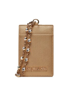 LOVE MOSCHINO LOVE MOSCHINO Kreditkartenetui JC5853PP4IK2390A Goldfarben