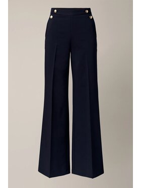 Lancerto Lancerto Spodnie materiałowe Cosmia SP073126000019 Granatowy Wide Leg