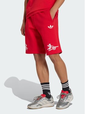 adidas adidas Szorty sportowe 161572 Czerwony Regular Fit
