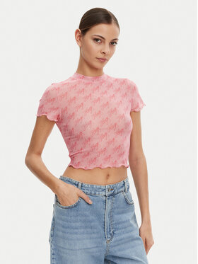 HUGO HUGO T-Shirt 50537184 Růžová Slim Fit