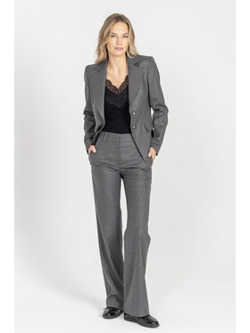 Deni Cler Milano Deni Cler Milano Spodnie materiałowe W-DC-5278-E5-I6-88-1 Szary Regular Fit