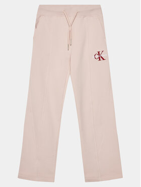 Calvin Klein Jeans Calvin Klein Jeans Pantaloni da tuta Monogram IG0IG02448 Rosa Relaxed Fit