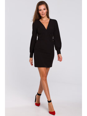 Makover Makover Abito da sera K027 Nero Regular Fit
