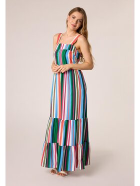 QUIOSQUE QUIOSQUE Sukienka letnia Quiosque 4UD003926 Kolorowy Regular Fit