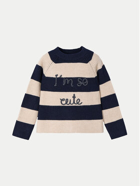 Mayoral Mayoral Sweater 4357 Sötétkék Regular Fit