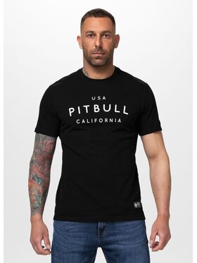 PITBULL PITBULL T-Shirt USA CAL Czarny Regular Fit