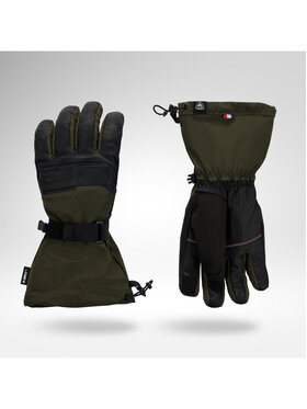 Rossignol Rossignol Rękawice narciarskie M Leather Mix Ski Gloves R-She Zielony