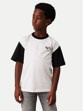 Calvin Klein Jeans Calvin Klein Jeans Футболка IB0IB02330 Écru Regular Fit