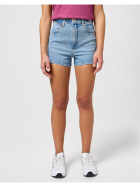 Wrangler Wrangler Szorty FESTIVAL SHORT Niebieski Regular Fit