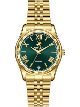 Beverly Hills Polo Club Beverly Hills Polo Club Zegarek BP3808C.170 Zielony