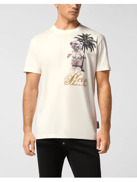 PHILIPP PLEIN PHILIPP PLEIN Tričko 27137 Biela Regular Fit