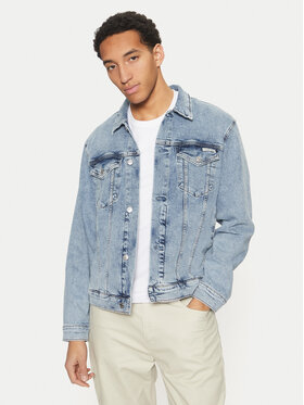 Calvin Klein Jeans Calvin Klein Jeans Τζιν μπουφάν J30J326552 Μπλε Straight Fit
