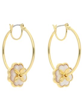 Kate Spade Kate Spade Обици Hoops KD312 Златист
