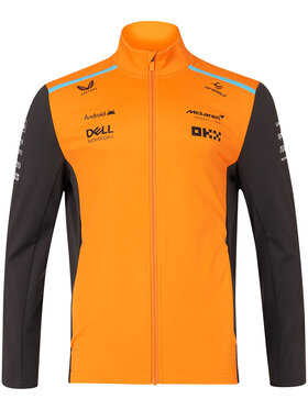 McLaren F1 Team McLaren F1 Team Kurtka softshell McLaren F1 Team 2024 Pomarańczowy Regular Fit