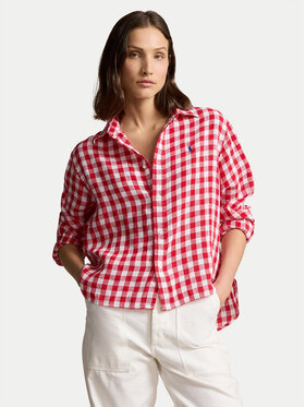 Polo Ralph Lauren Polo Ralph Lauren Hemd 211935130002 Rot Relaxed Fit