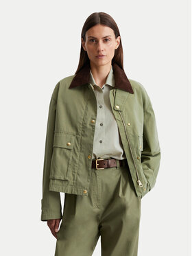 Marc O'Polo Marc O'Polo Риза-яке 506 0080 70301 Зелен Regular Fit