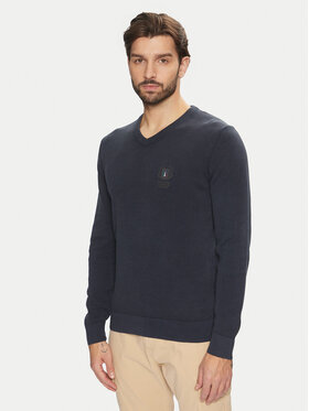 Aeronautica Militare Aeronautica Militare Longsleeve 242MA1512L463 Granatowy Regular Fit
