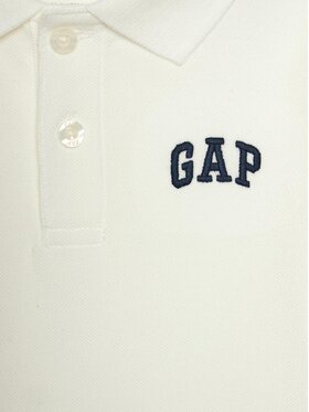 Gap Polo Majica 857486-00 Bela Regular Fit