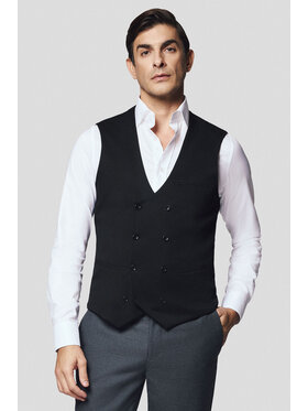 Lancerto Lancerto Kamizelka Siniscola KA131125000001 Granatowy Slim Fit