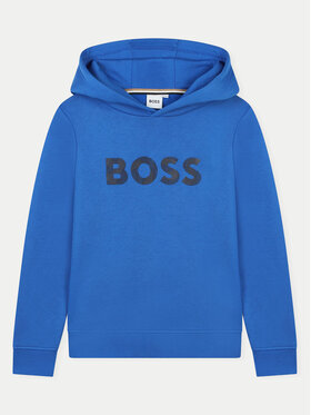 BOSS Boss Majica dugih rukava J51189 D Plava Regular Fit