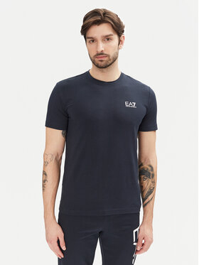 EA7 Emporio Armani EA7 Emporio Armani T-Shirt 8NPT26 PJVQZ 1562 Granatowy Regular Fit