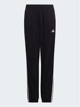 adidas adidas Спортивні штани Essentials 3-Stripes Woven Tracksuit Bottoms HR6334 Чорний Slim Fit