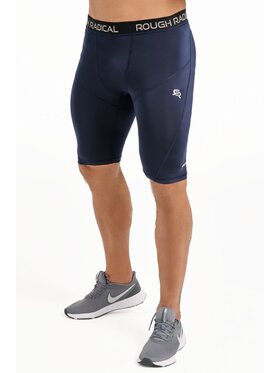 ROUGH RADICAL ROUGH RADICAL Szorty sportowe TIGHT SHORTS Granatowy Slim Fit