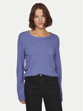 Vila Vila Sweater Ril 14054177 Kék Regular Fit