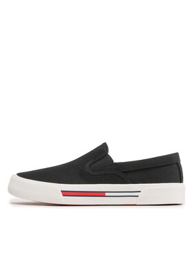 Tommy Jeans Tenisice Slip On EN0EN02088 Crna