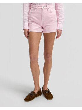 Lee Lee Szorty jeansowe CAROL SHORT Różowy Straight Leg