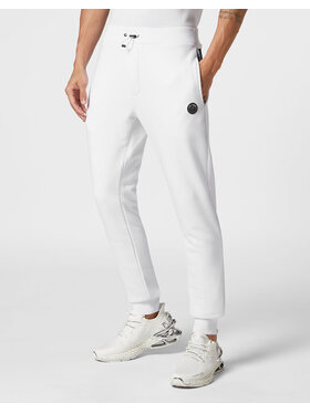Plein Sport Plein Sport Joggers kalhoty 343 Bílá Jogger Fit