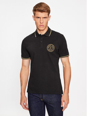 Versace Jeans Couture Versace Jeans Couture Polokošeľa 75GAGT06 Čierna Regular Fit