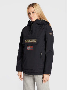 Napapijri Napapijri Kurtka anorak Rainforest NP0A4GM6 Czarny Regular Fit