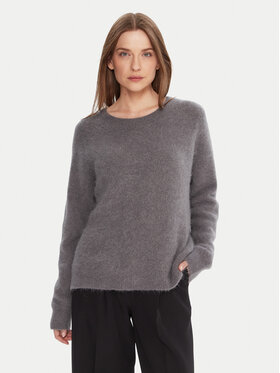 Kontatto Kontatto Sweter 3M0863C Szary Relaxed Fit