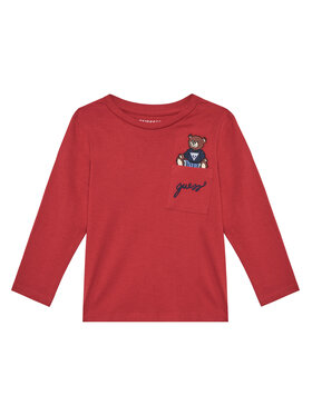 Guess Guess Blúzka N4BI06 I3Z14 Červená Regular Fit